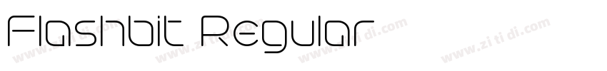 Flashbit Regular字体转换 Flashbit Regular字体转换
